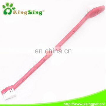 high quality and edition binding dog toothbrush,dog products