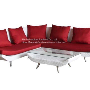 fancy commercial space saving willow rattan / wicker hotel lobby lounge furniture