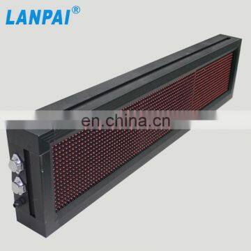 factory hot sale outdoor usage multi color display p10 programmable led sign