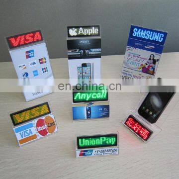 LANPAI Wholesale Scrolling LED Message Badge/ Tag photo-6