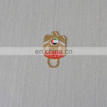 custom UAE national falcon shape logo paper clip for national day souvenir