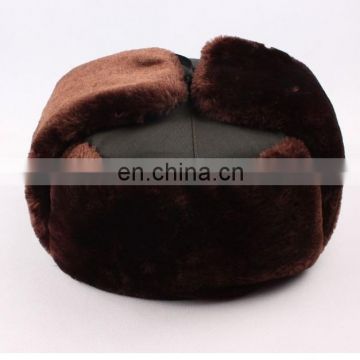 brown winter outdoor snow cap