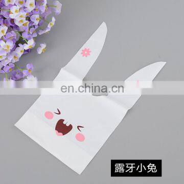 AL001158 Cute Rabbit Plastic Gift Package Bag For Cookies Cake Candy Goodies Soap 6 Style Available MOQ 100 PCS photo-5