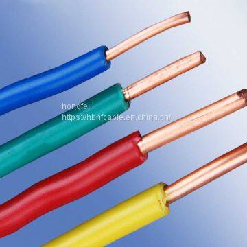 RV High Quality Copper core insulated Electric Wire