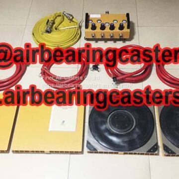 Air bearing casters details with pictures