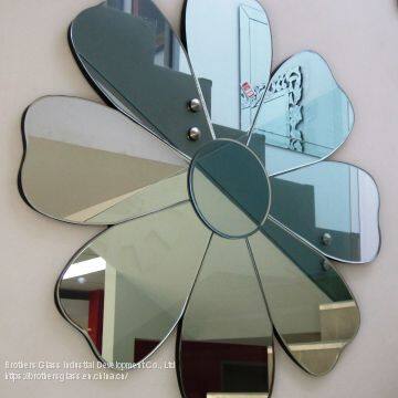 Wholesale Wall Bathroom Decorative Assembled Aluminum Mirror