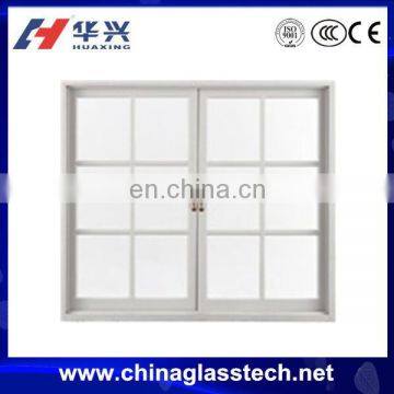 CE soundproof PVC Profile Clear Glass Plastic Slide Window