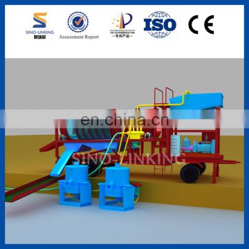 SINOLINKING Super Durable Material Gold Trommel For Sale/Gold Trommel/Gold Trommel Wash plant with Customized Design