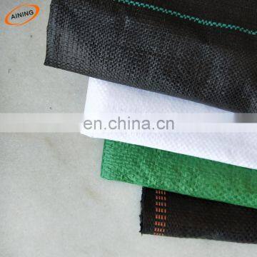 Manufacture price PP woven weed block ground cover/weed control fabric mat