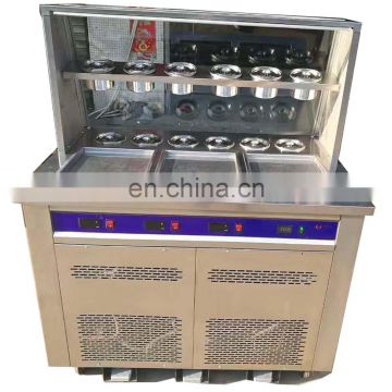 High efficiency and energy saving fry ice cream machine with CE certificate for sale