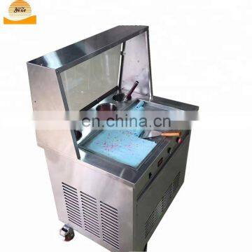 factory supply roll fried ice cream machine / fry pan ice cream machine