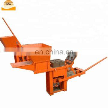 portable small scale tanzania clay brick block making forming machine for sale