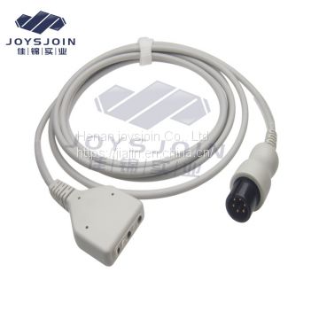 Mindray 6pin PM8000 PM9000 ECG Trunk Cable,AHA