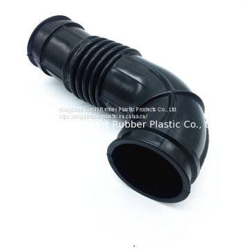 Black High Quality IATF16949 NBR 60-70 Shore A Custom Rubber Bellow For Anti-Vibration Use photo-3
