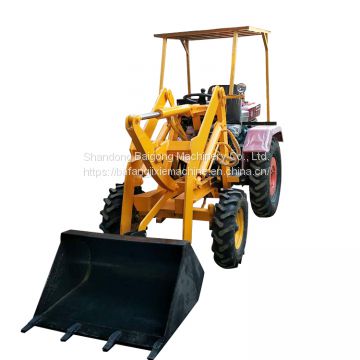 Factory direct high efficiency mini wheel loader