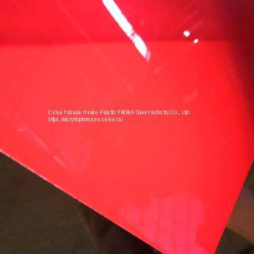 Red Acrylic Plate