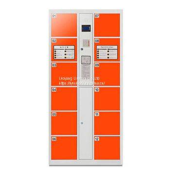 Supermarket cinema lockers electronic storage shared cabinet staff fingerprint card storage smart locker customization