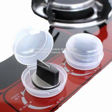Clear Safety Stove And Oven Knob Cover Gas Stove Locks Home Kitchen Protection for Baby Kids Wholesale photo-2