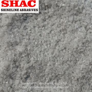 White fused aluminium oxide for abrasives and blasting media grit 120 mesh