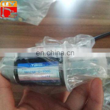 Excavator Parts PC60-7 PC70-7 Solenoid Valve 201-60-72110 2016072110 SD1244-C-1002 D1244-C-1005 Valve