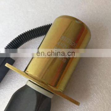 3977620 5365999 Cummins Engine 6CT 6L8.9 Fuel Pump 24V Shutoff Valve Solenoid