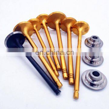 custom diesel parts gold titanium for Range Rover Sport V8 Petrol V8S/C Petrol SVR hse 12 EXHAUST & 12 INLET Valves engine