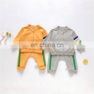 Autumn new children's suit sports style baby clothes boys leisure two-piece baby