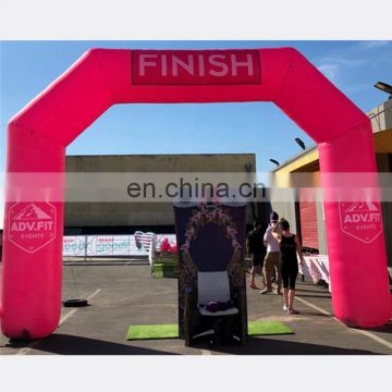 Commercial 5mH Inflatable Start And Finish Line Cheap Air Start Finish Arch On Sale