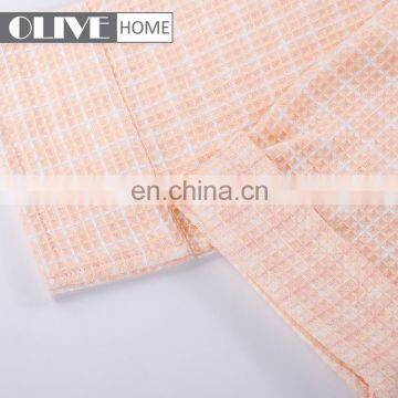 2018 Spring New 100 Cotton Quilted Yarn Dyed Waffle Bathrobes Women Wholesale Hotel Bathrobe photo-5