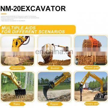 2-тонный маленький экскаватор на гусеничных ходовых частях с низким расходом топлива и мощной силой photo-7