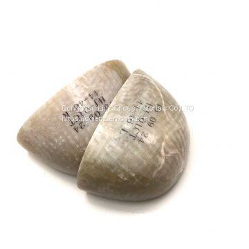 604 model EN 12568 composite fiberglass toecap 200J for lightweight composite toe safety shoes
