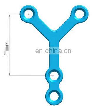 Orthopedic Implants Y-shaped Maxillofacial Plate photo-3
