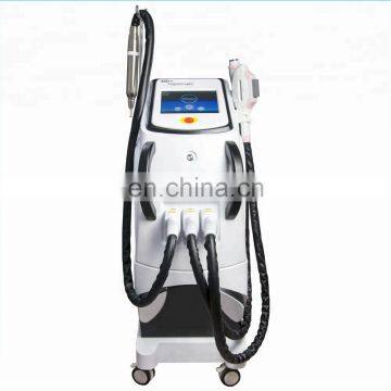 Picosecond laser + shr +  rf  3 in 1 hair removal tattoo removal skin tightening beauty Equipment with different color