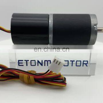 ETONM 12v planetary gear motor 36mm planetary gearbox with brushless dc motor