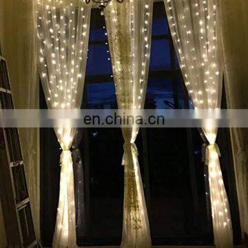 300 LED 3m Fairy Curtain String Lights for Christmas Wedding Party Holiday