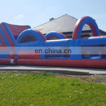 Commercial Inflatable Obstacle Course Game Slide Bouncer With Pool photo-3