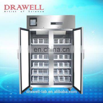 DRAWELL BRAND 2~8 degree Upright Pharmaceutical &Lab Refrigerator