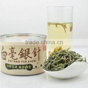 Best China organic and natural loose tea white silver needle teas