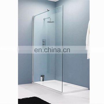 Simple wall in glass partition shower room