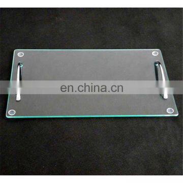 4mm 12''*15'' Glass Cutting Board Price Sublimation Coated Glass Cutting Board