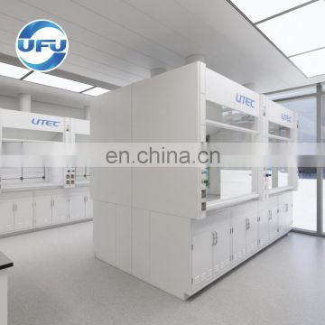 Chemistry Laboratory All Steel  Floor Mounted Fume Hood