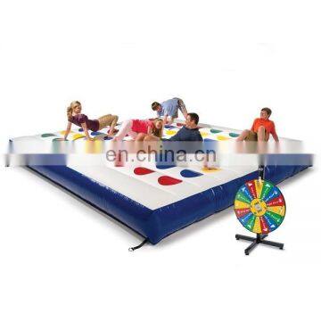 Giant Customize Inflatable Twister Game Body Touch Game for Adults