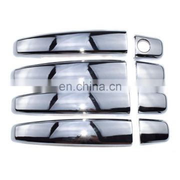 8PCS Outside Chrome Door Handles Cover Sticker FOR 2009-2014 Chevrolet Cruze