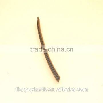 T section pvc plastic extrusion profile