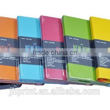 offset printing high quality custom nice emboss cover moleskin notebook