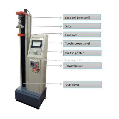 Microcomputer Plastic Rubber Tensile Strength Testing Machine