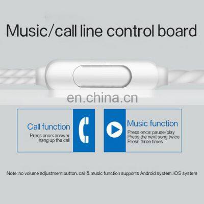 Golden Sky Mic 3.5Mm Jack Earpod Hand Free Earbuds For Iphone Earphone For Apple Headset Earpiece Wired And Wireless Earphone photo-2