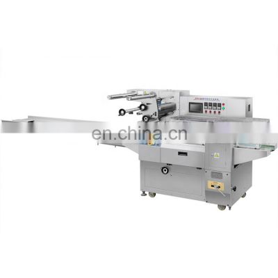 High Speed Automatic Horizontal Pillow Type Packing Machine For Scrubber Biscuit Cookie Bread Scruber