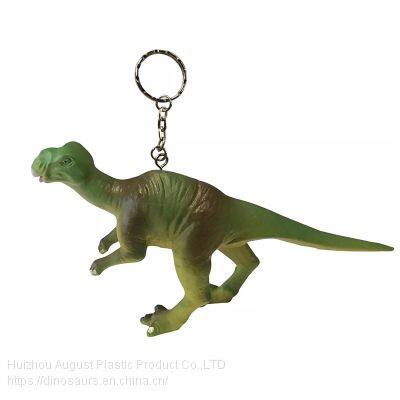 PVC Jurassic Dinosaur Keychain Hot Selling Dinosaur Animal Key Chain Promotion Gift Keychain photo-5