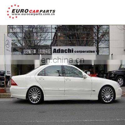 FRP Body Kit for S-Class W220 Carlsson Style With Front Bumper Side Skirts Rear Bumper Fit for 2003~2006y photo-2